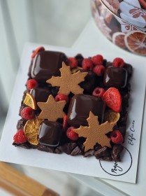 ŚWIĄTECZNA TARTA PIERNIKOWOCZEKOLADOWA